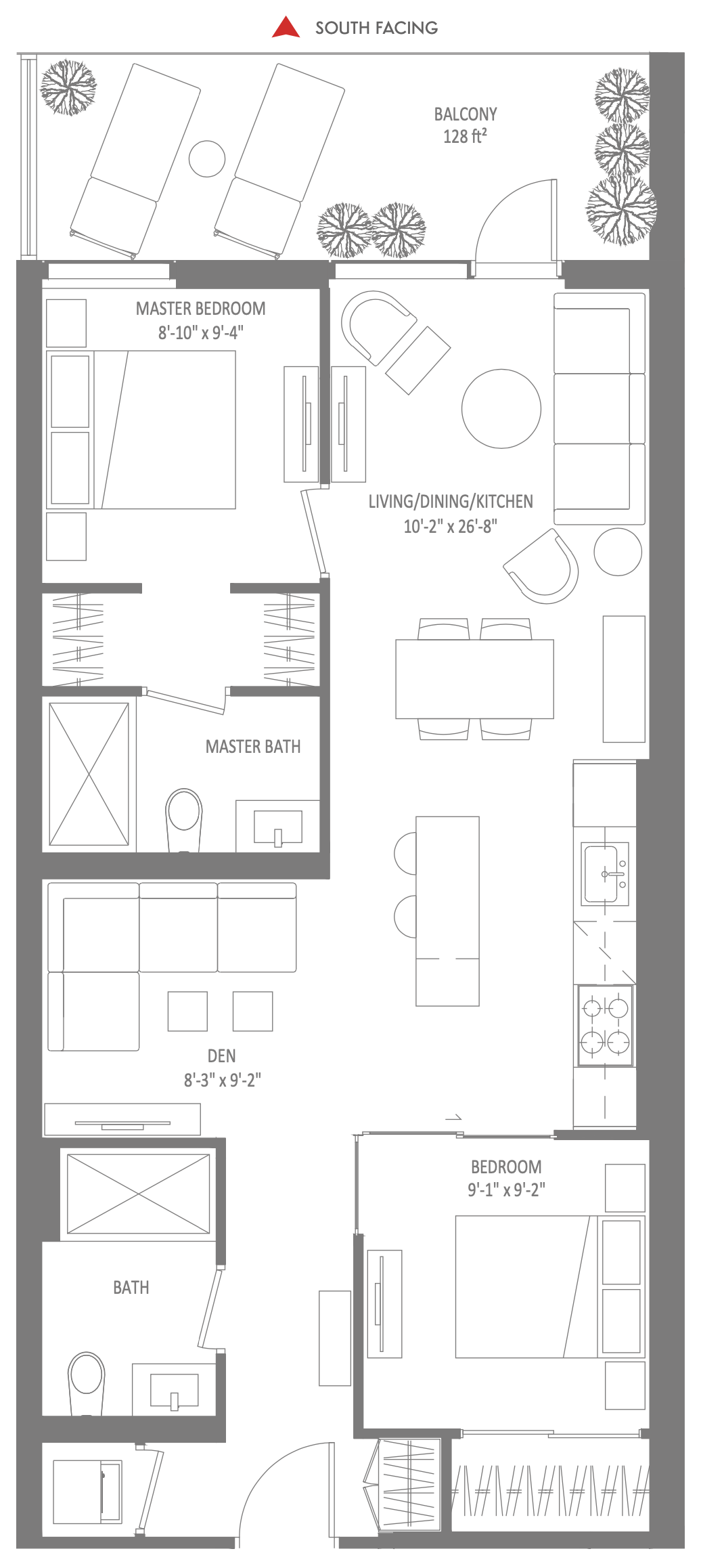 Floor Plan Suite 311