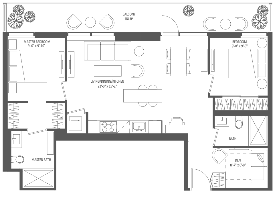 Floor Plan Suite 501