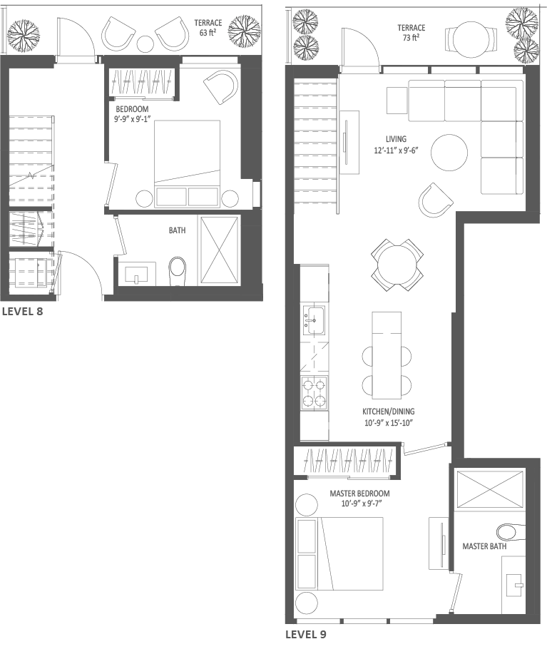 Floor Plan Suite 809